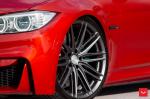 BMW M3 Sedan on Vossen Wheels (VFS4) 2017 года